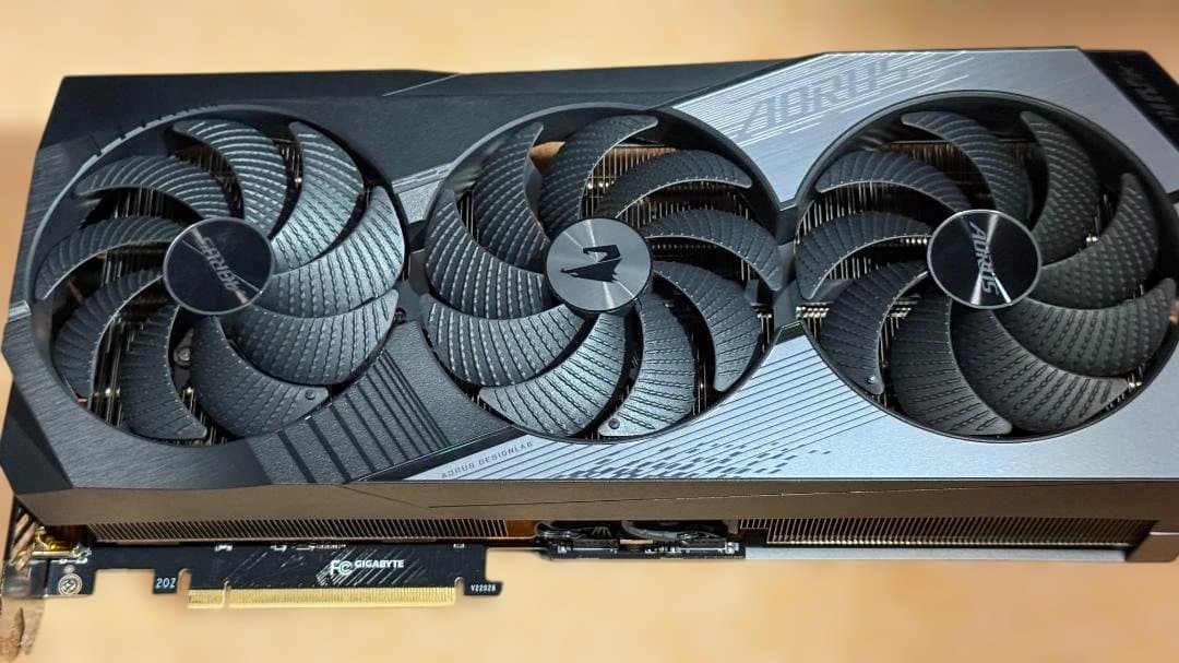 【美品・使用頻度少】Gigabyte RTX4090 Aorus Master