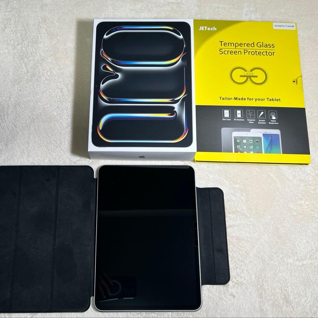 Apple iPad Pro M4 11インチ 512GB 非純正ペン付