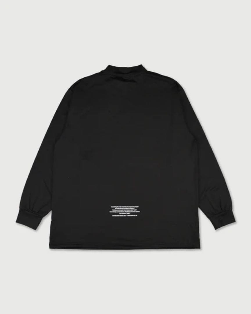 レディースウェア RUFFLOG DUAL SLEEVE LOGO L/S MOCK NECK
