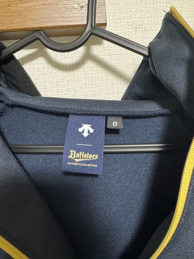 超美品　オリックスバファローズ　オーセンティックプルオーバーフーディー　Oサイズ