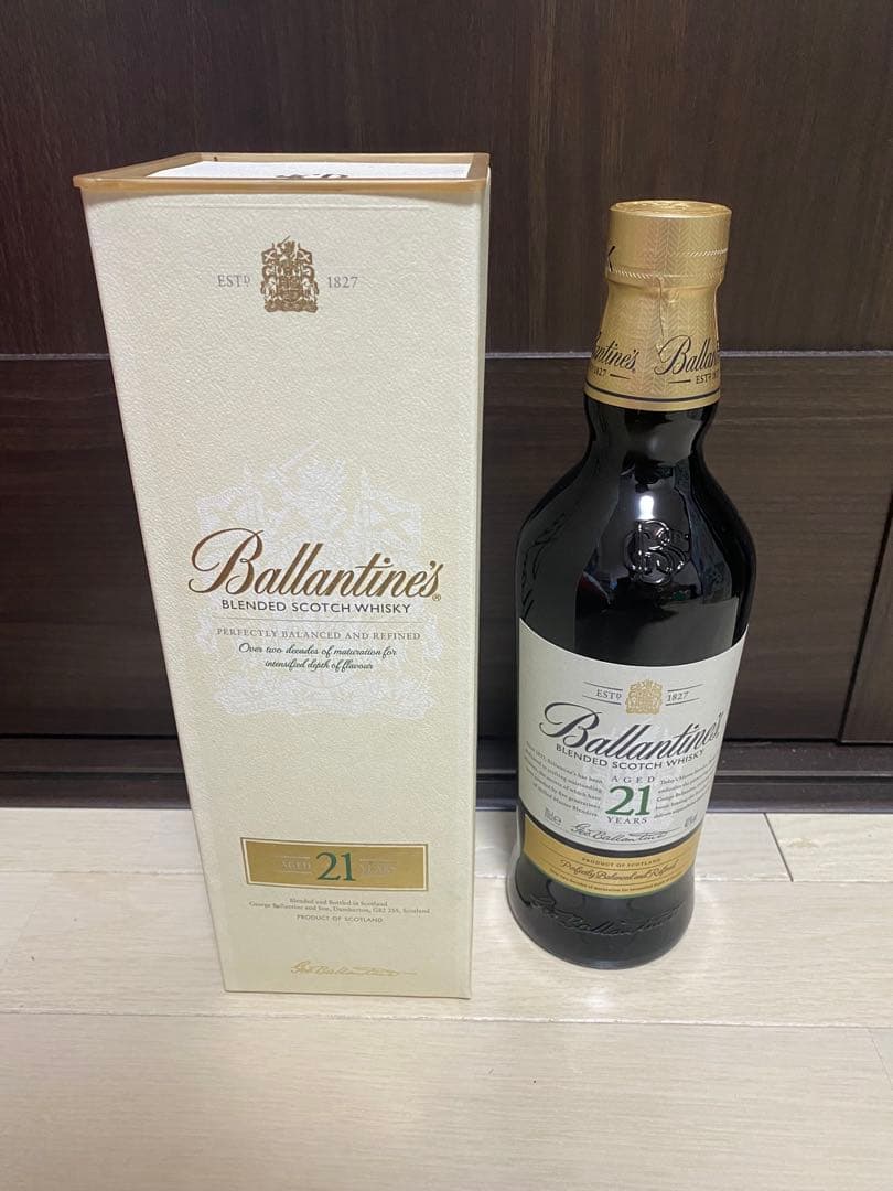 バランタイン21年 ブレンデッドスコッチウイスキー 700ml 未開封