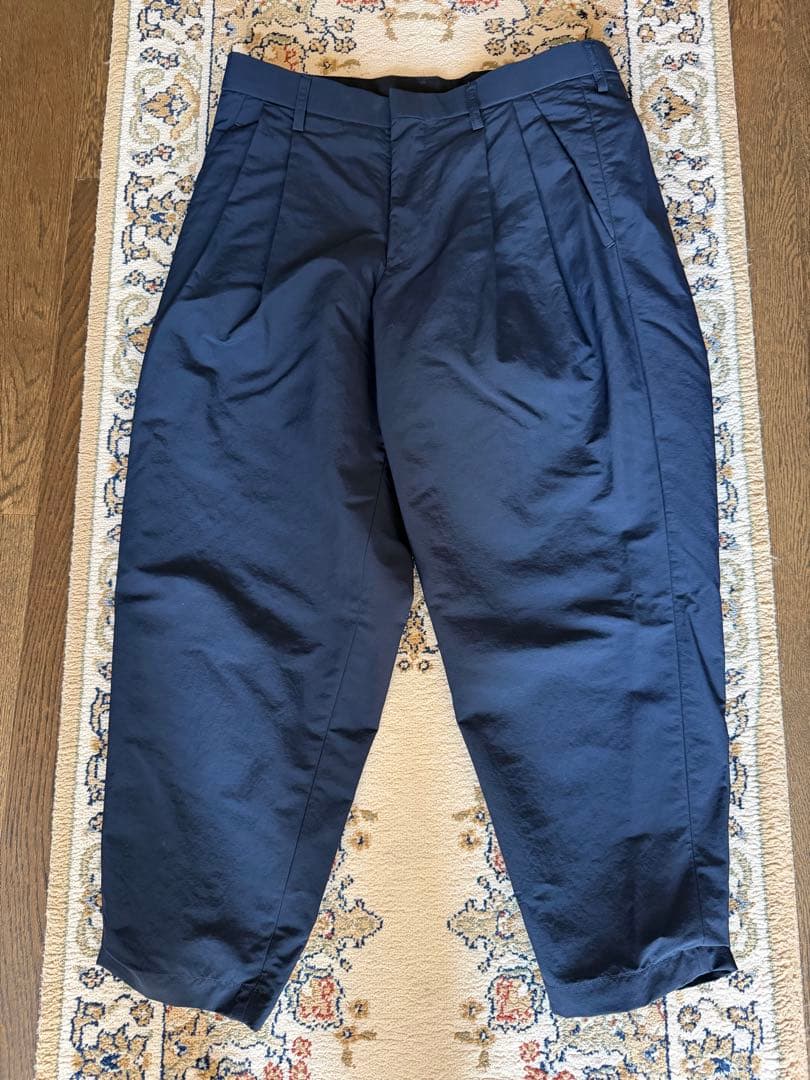 kolor カラー 25ss ネイビー スラックス　テーパードパンツ　サイズ2