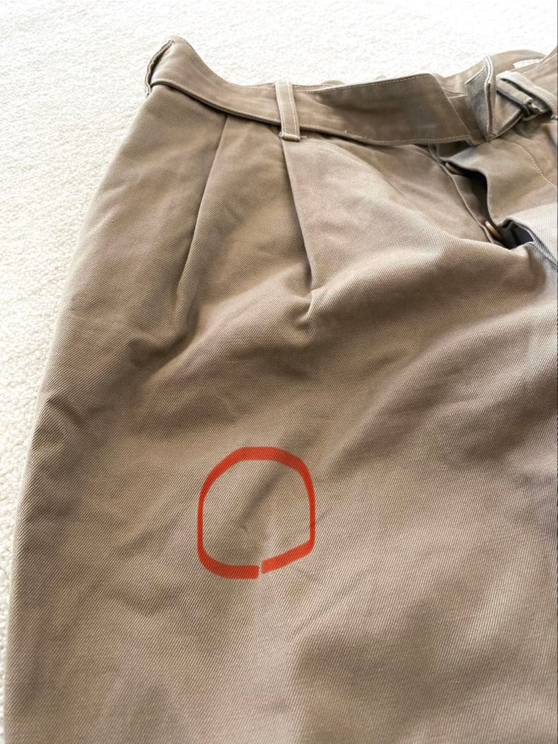 GAUDI ‼️プロフ必読‼️  comoli ベルテッドチノ　ベージュ