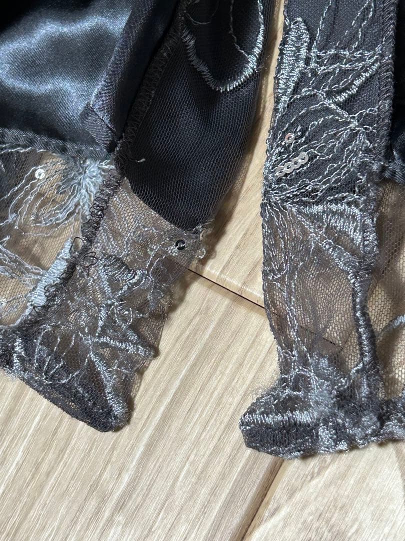 アンドレスド キーネックエンブロイダリードレス お呼ばれドレス