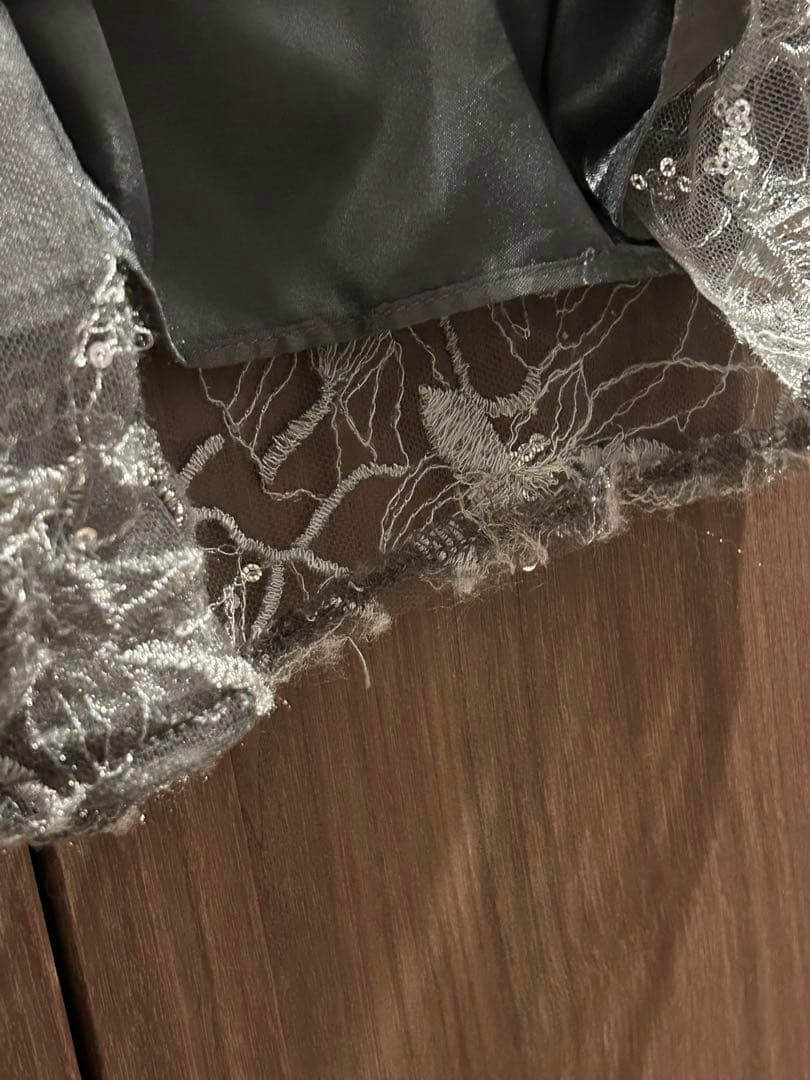 アンドレスド キーネックエンブロイダリードレス お呼ばれドレス