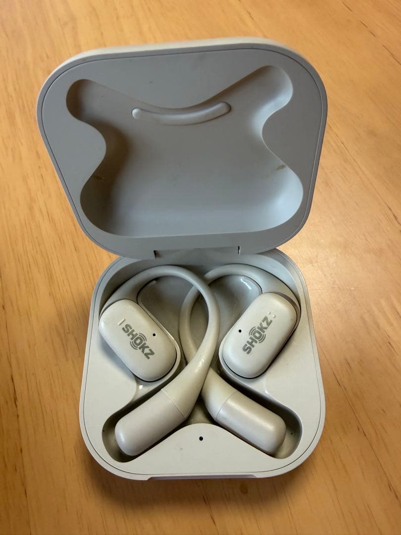 Shokz OpenFit ショックス オープンフィット ベージュ