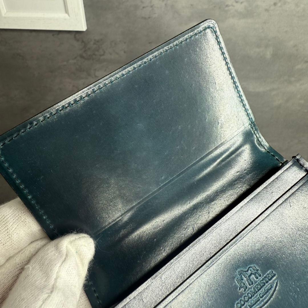 【極美品】COCOMEISTER シェルコードバン ヴァランテ 名刺入れ