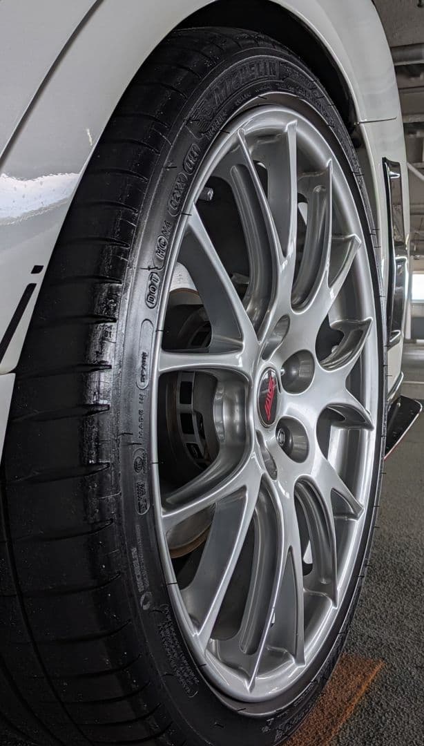 な*4様 BBS RG523 19インチ 8.5J インセット55 タイヤ付き4