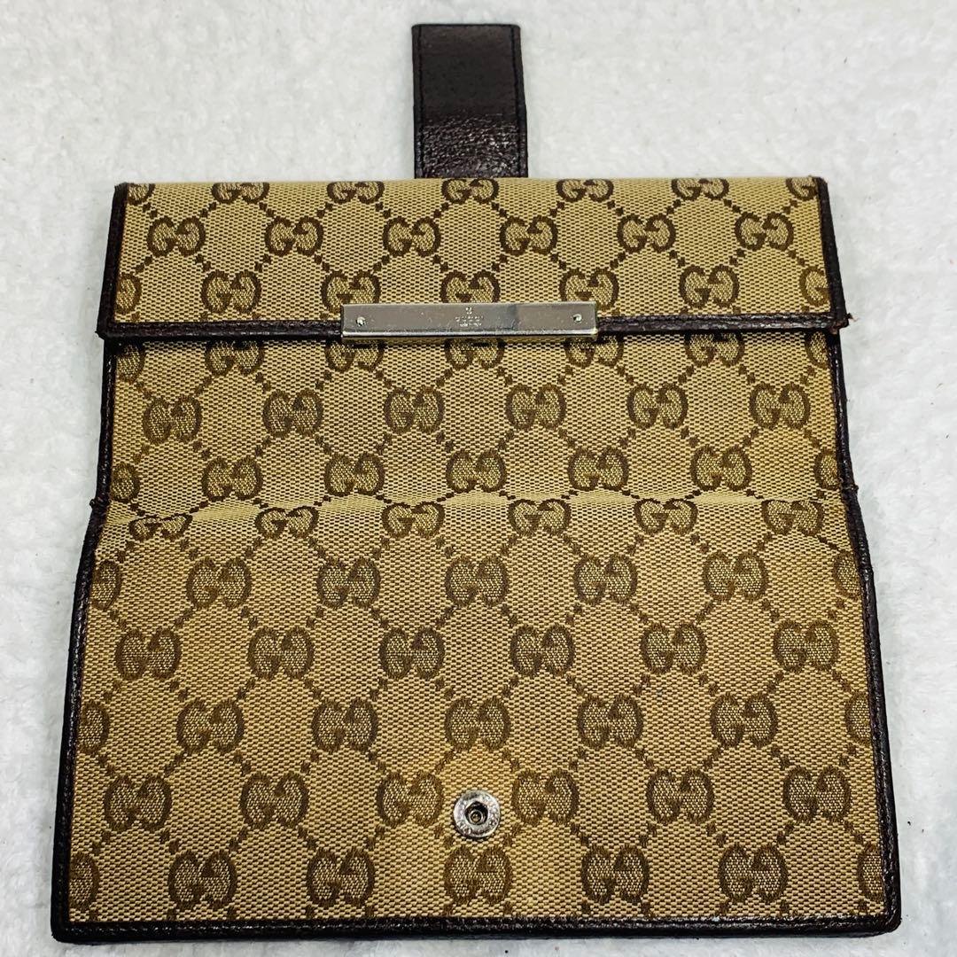 ⭐️GUCCI 財布 GGキャンパス 112715 総柄 ブラウン ウォレット