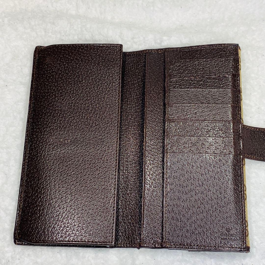 ⭐️GUCCI 財布 GGキャンパス 112715 総柄 ブラウン ウォレット