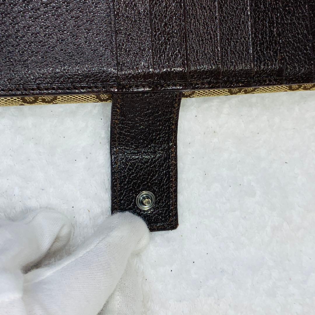 ⭐️GUCCI 財布 GGキャンパス 112715 総柄 ブラウン ウォレット