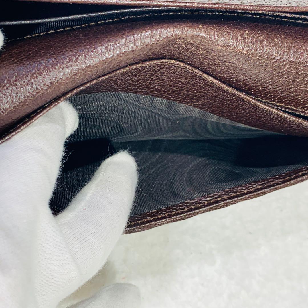 ⭐️GUCCI 財布 GGキャンパス 112715 総柄 ブラウン ウォレット