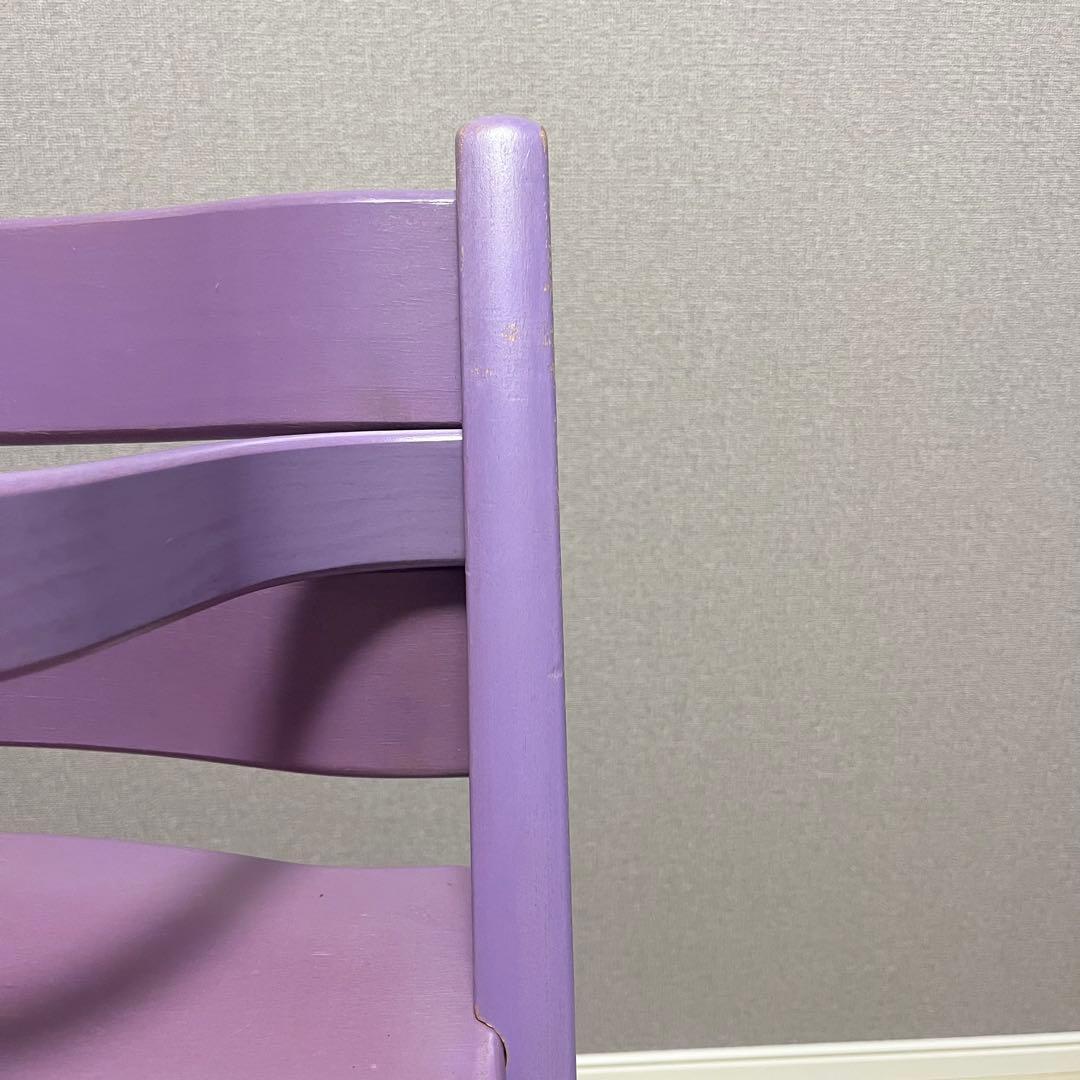 【希少】ストッケ トリップトラップ パープル　木製ベビーガード・ベビーセット