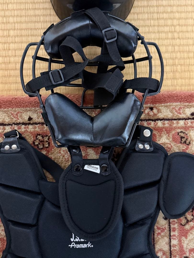h*i様 J.S.B.B. キャッチャー防具セット 黒