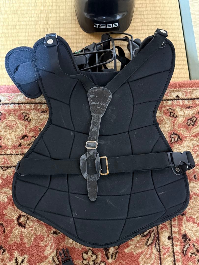 h*i様 J.S.B.B. キャッチャー防具セット 黒