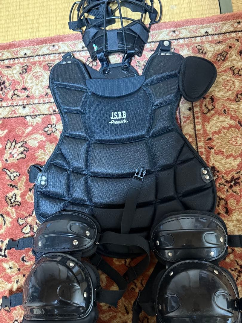 h*i様 J.S.B.B. キャッチャー防具セット 黒
