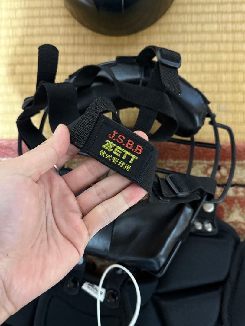 h*i様 J.S.B.B. キャッチャー防具セット 黒