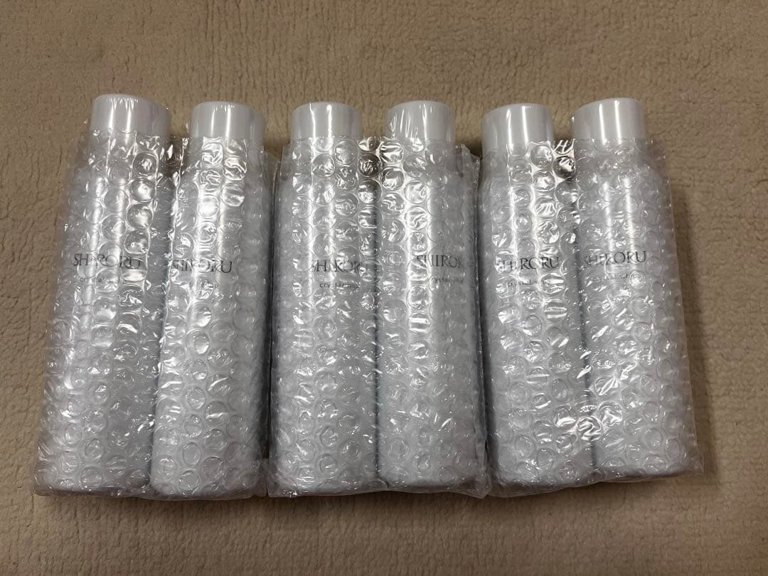 SHIROURU クリスタルホイップ 洗顔料 6本セット