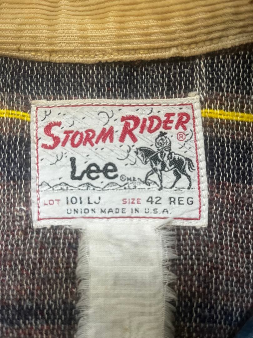 Lee ストームライダー101LJ 42R 70s USA製