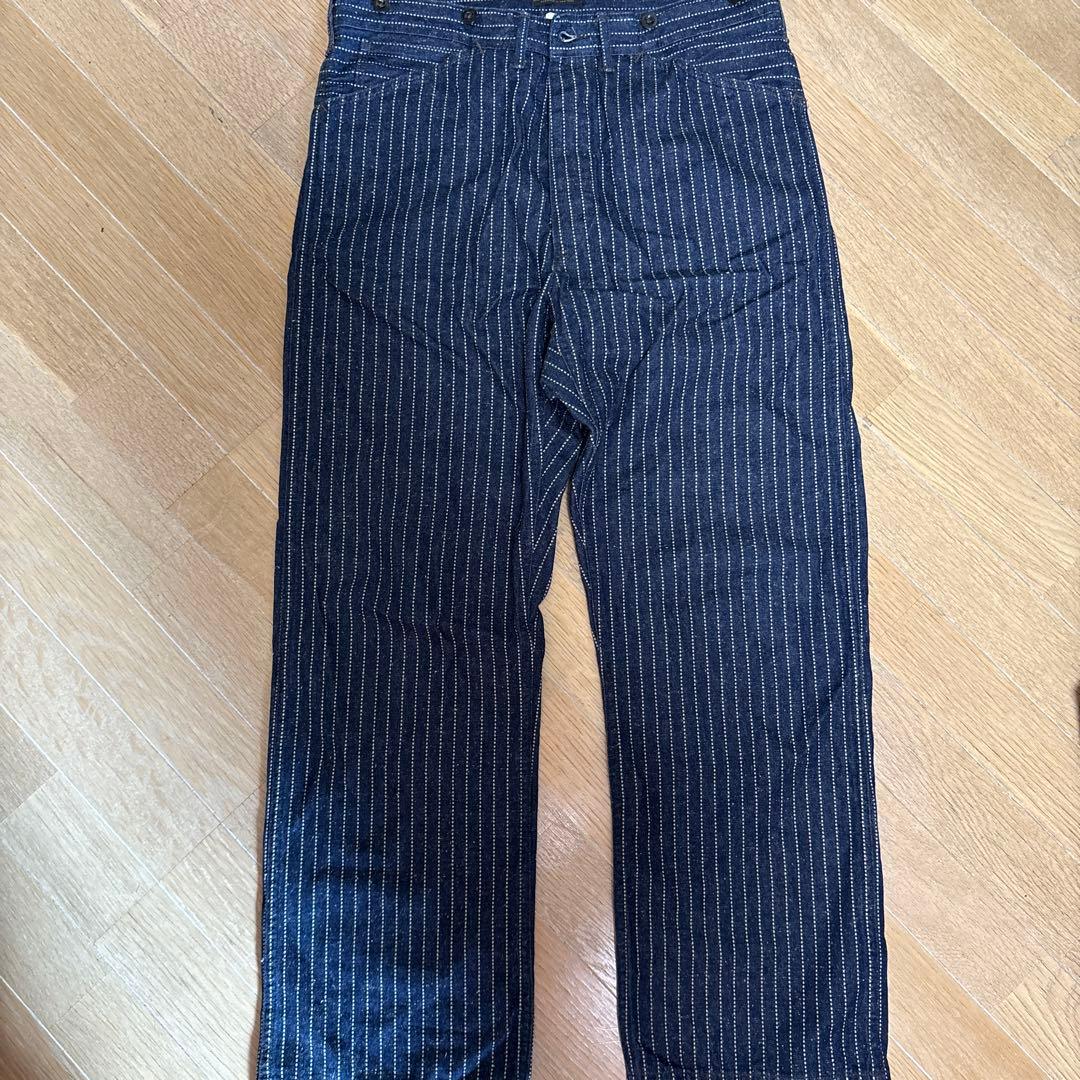 DOUBLE RL & CO. ストライプ ワークパンツ R234