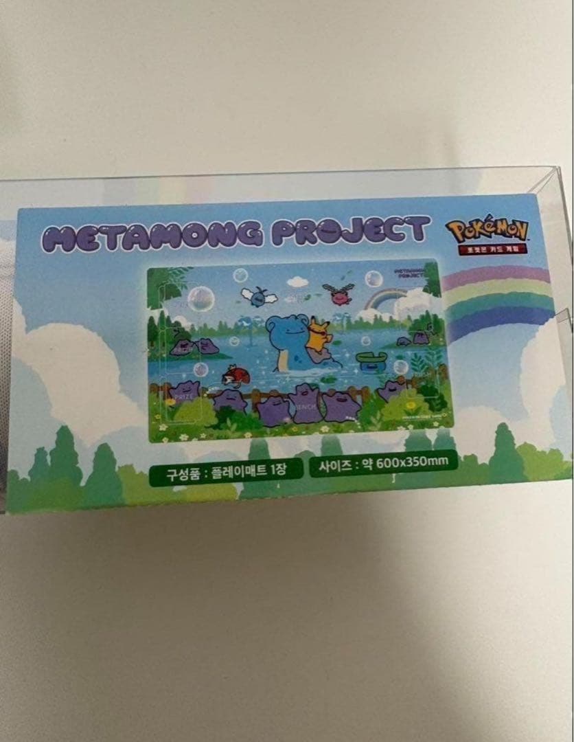 韓国 ポケモン ポップアップ プレイマット ポケカ ラプラス メタモン