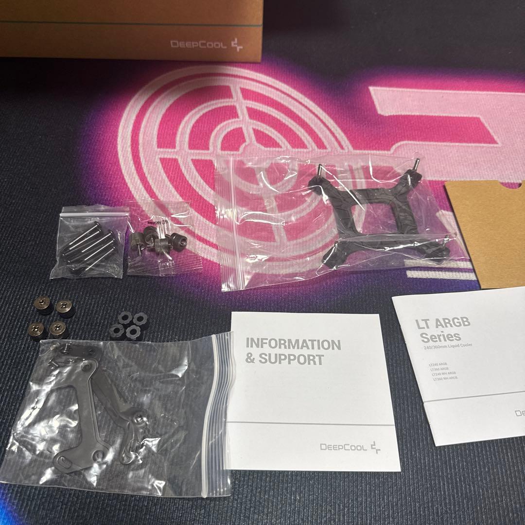 K*3様 LT240 ARGB 簡易水冷CPUクーラー　美品　シミオシグリス付き