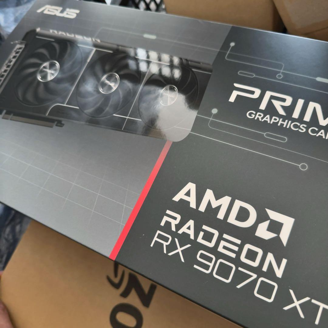 グラフィックボード・グラボ・ビデオカード ASUS Radeon RX9070XT PRIME-RX9070XT-O16G