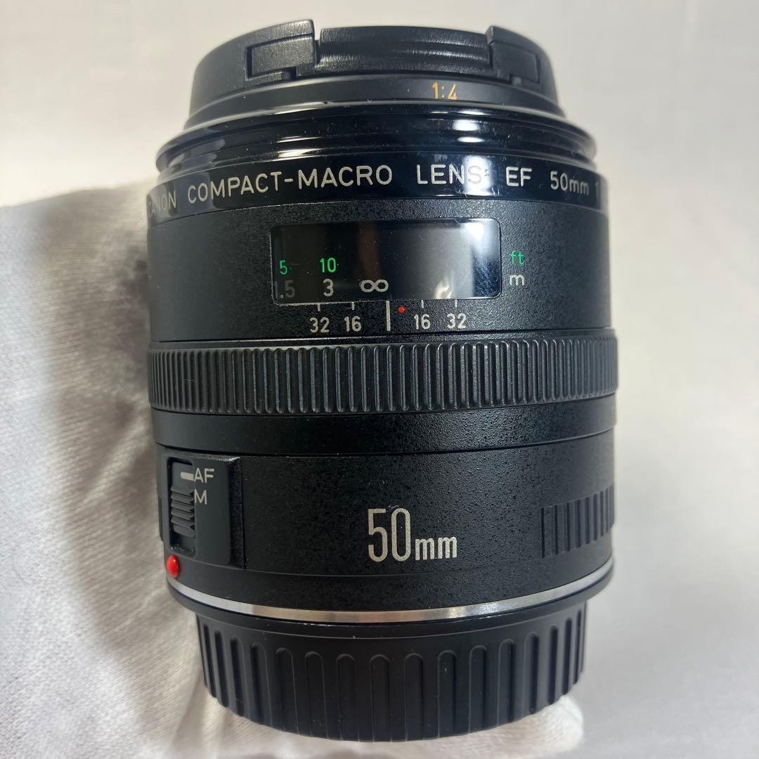 Canon COMPACT-MACRO EF50mm F2.5 レンズ