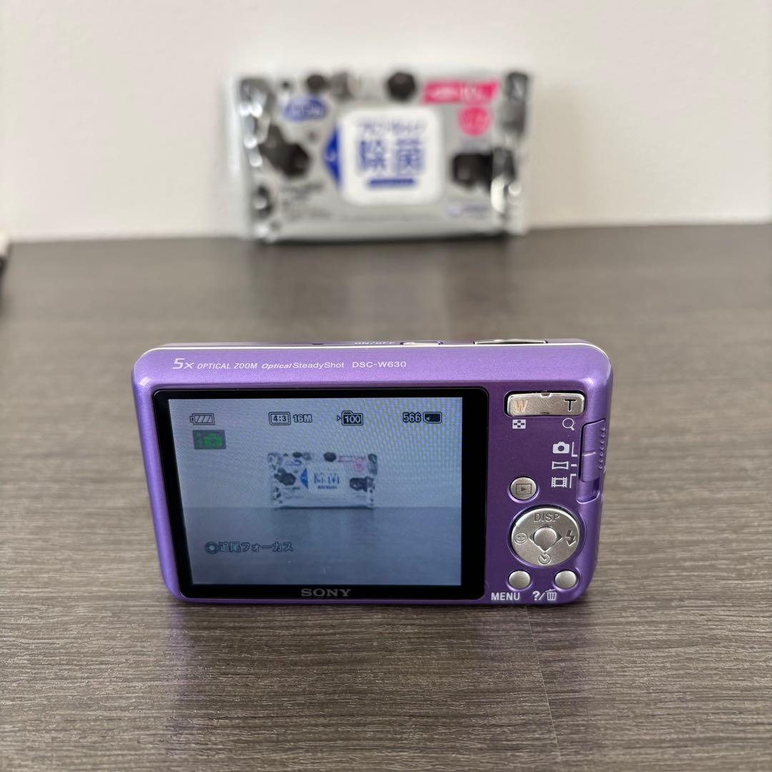 SONY Cyber-shot DSC-W630デジタルカメラ