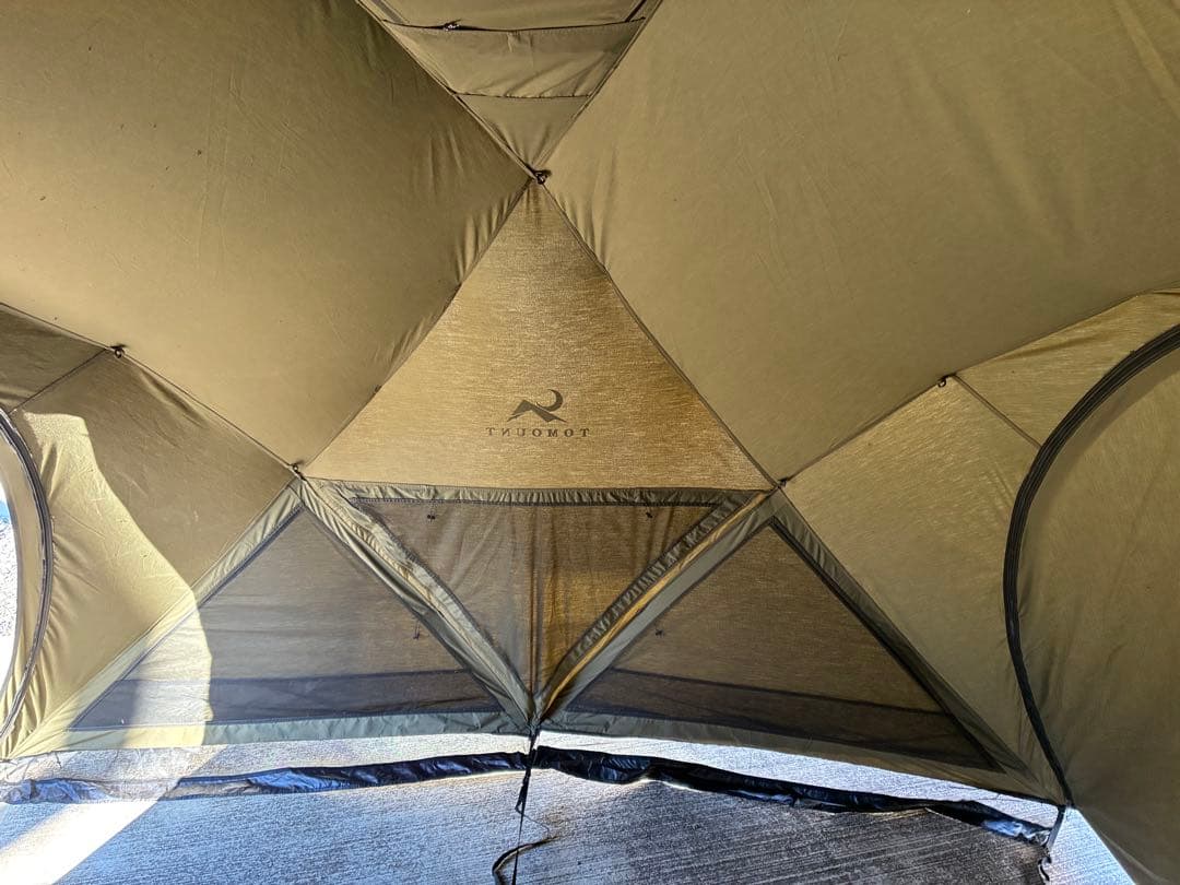 TOMOUNT G MOON-TC シェルタードームテント 2人用