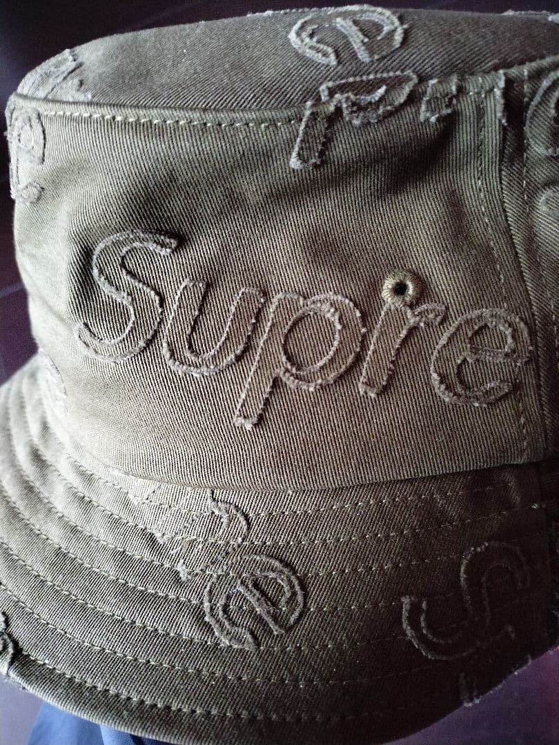 Supreme シュプリーム ハット TwillCrusher Olive