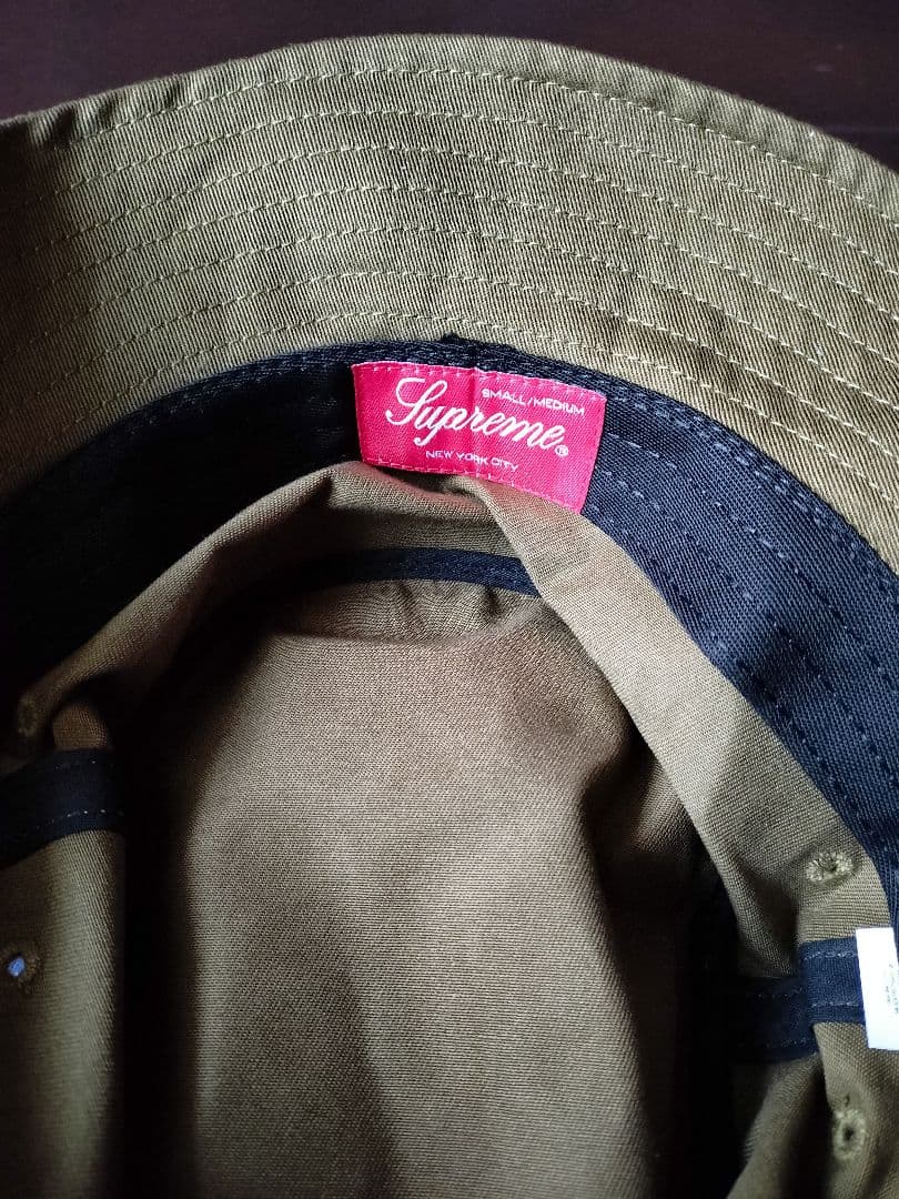 Supreme シュプリーム ハット TwillCrusher Olive