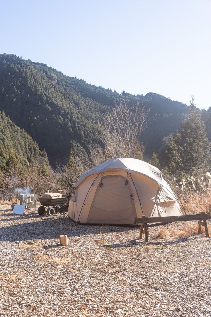 MOBI GARDEN COMMANDER 185 オプション付き　ドームテント