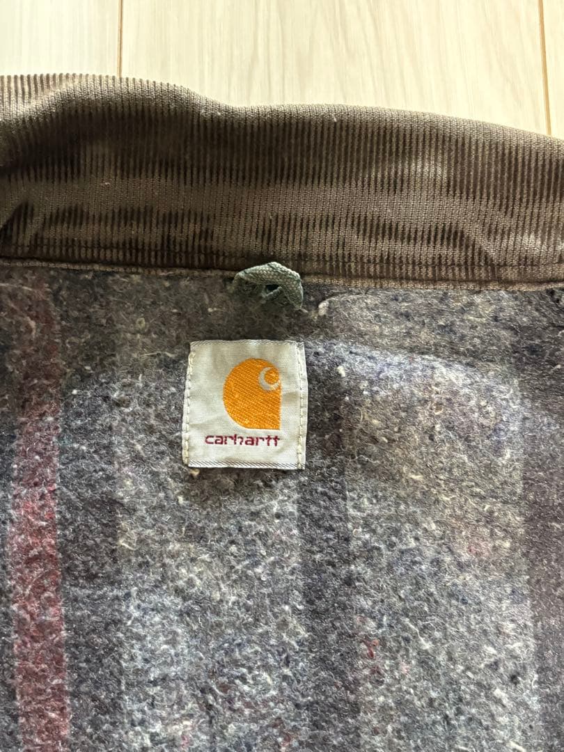 ラ*ん様 90s 00s カーハート チョアコート モス カーキ C02 MOS
