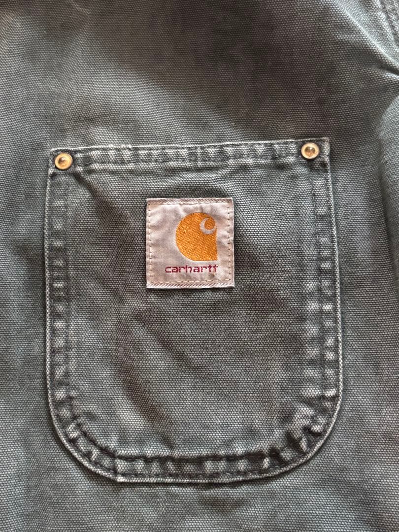 ラ*ん様 90s 00s カーハート チョアコート モス カーキ C02 MOS