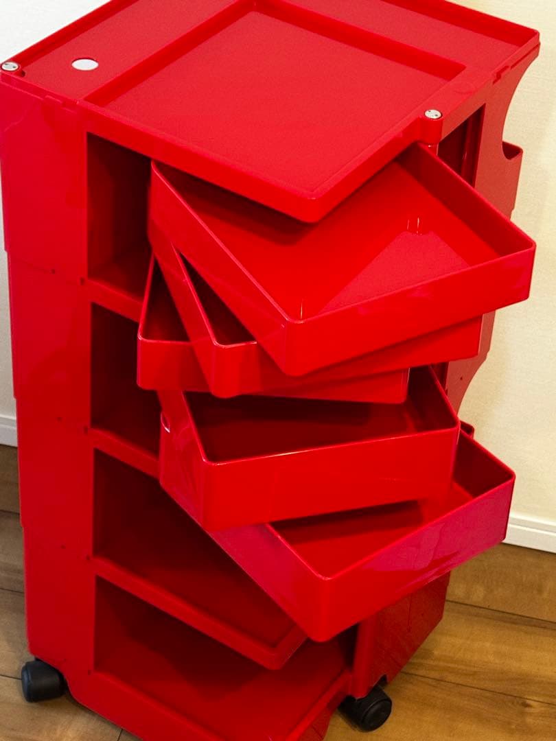 ル*ス様 【美品】ボビーワゴン B-LINE 4段5トレー