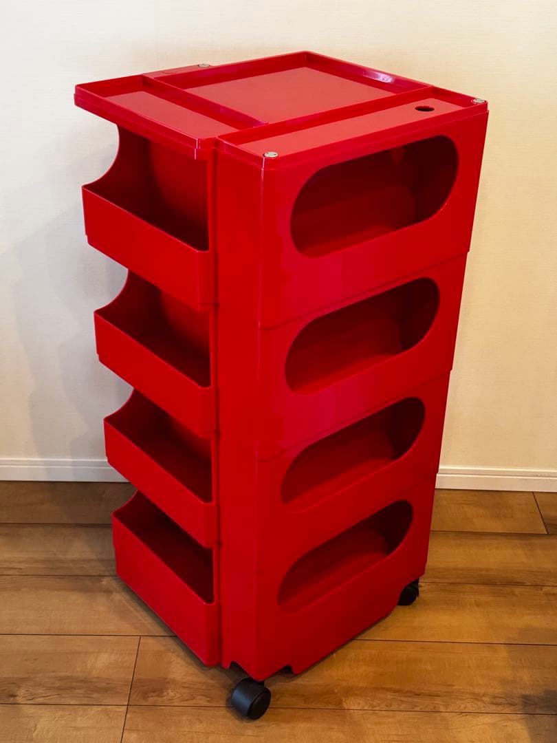 ル*ス様 【美品】ボビーワゴン B-LINE 4段5トレー