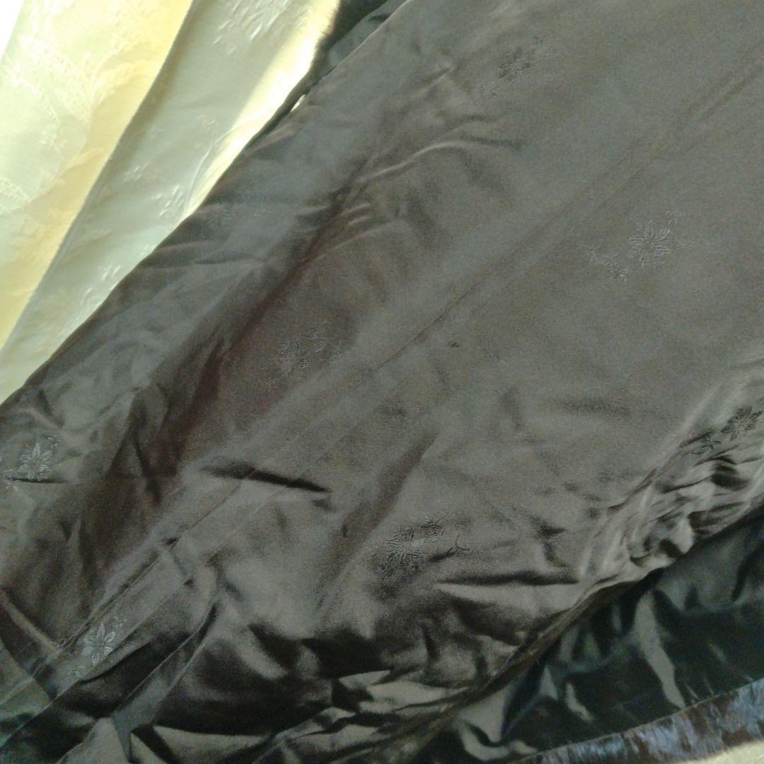 横段デザイン✩柔らか✩美品✩ウィーゼルミンク✩ブルーフォックス✩ファーコート