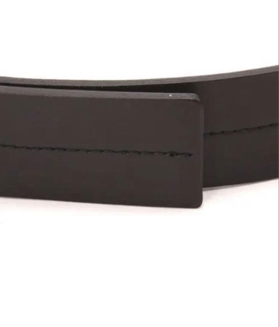 ETRE TOKYO ブラスリングバックルセンターステッチベルト