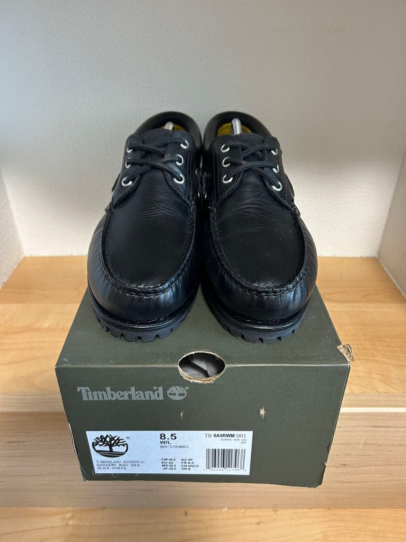 【まとうさん専用】Timberland ブラック モカシン 8.5