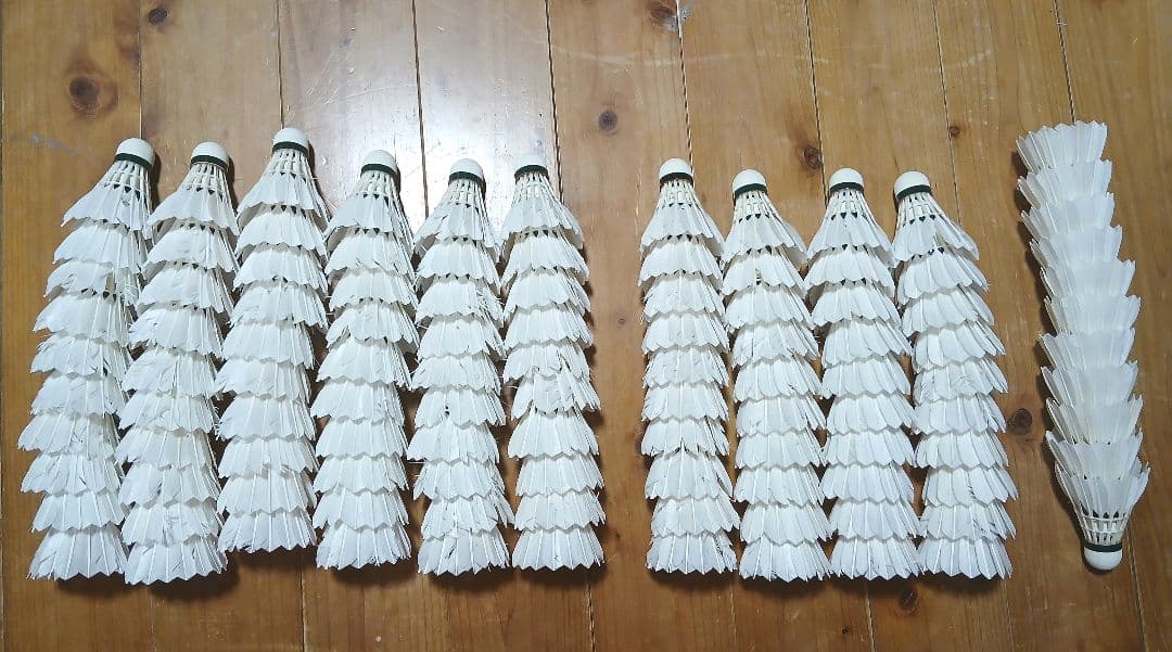 シャトル中古、新球　111球