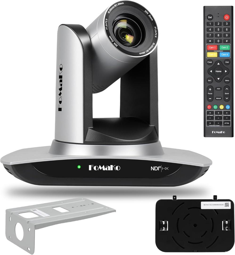 2台セット FoMaKo PTZカメラ＆コントローラー NDI