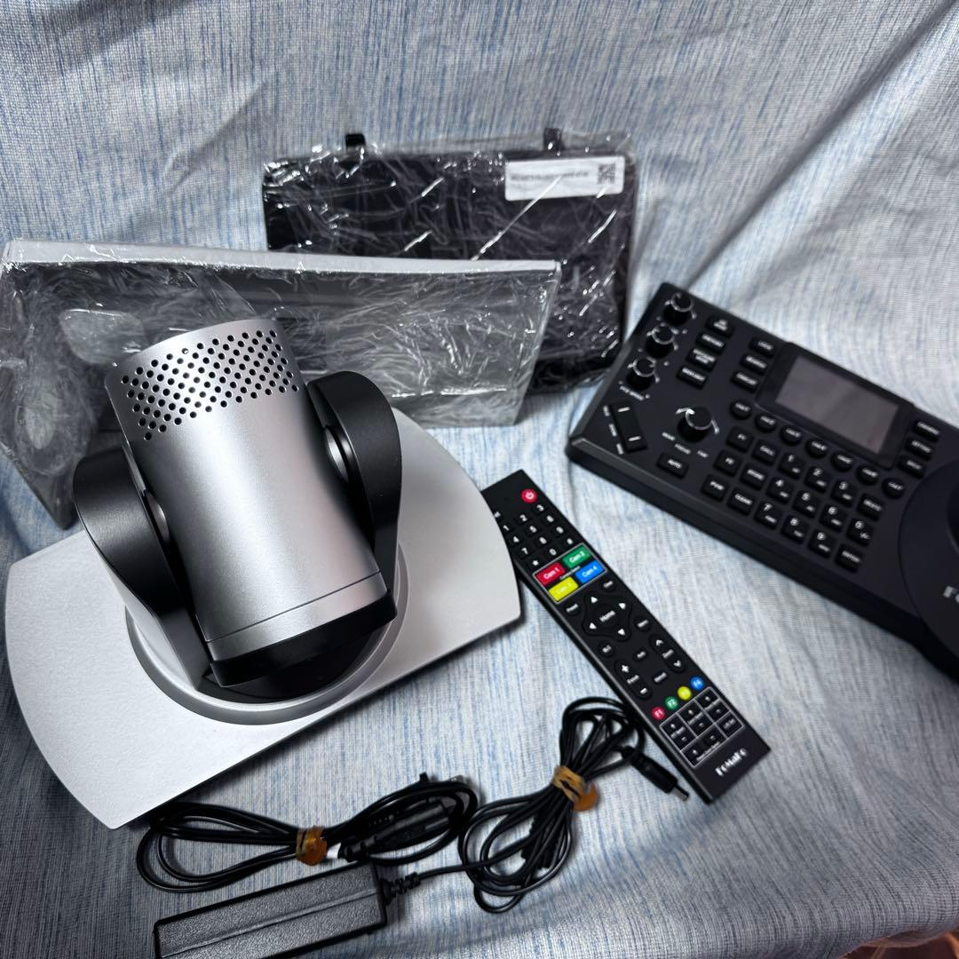 2台セット FoMaKo PTZカメラ＆コントローラー NDI