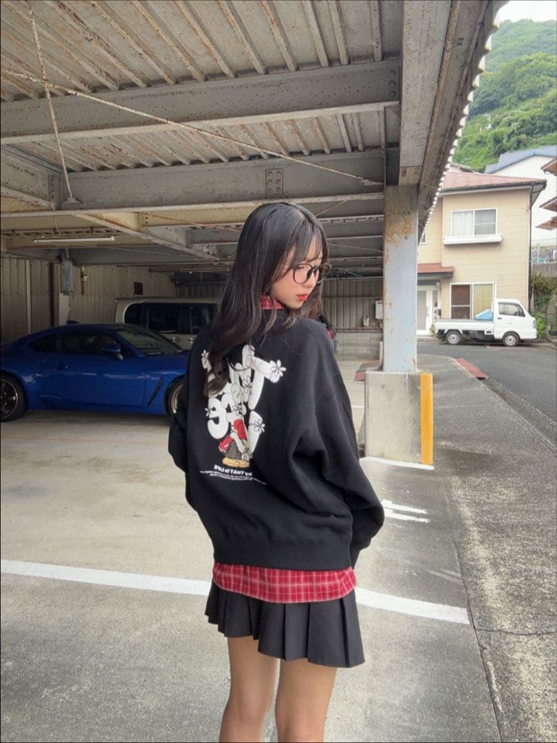 That’s Life グラフィックスウェット ブラック