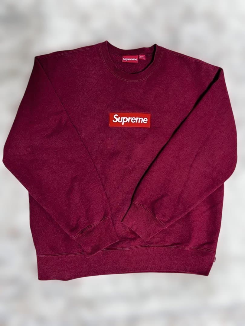 た*き様 SUPREME Box Logo Crewneck Lサイズ