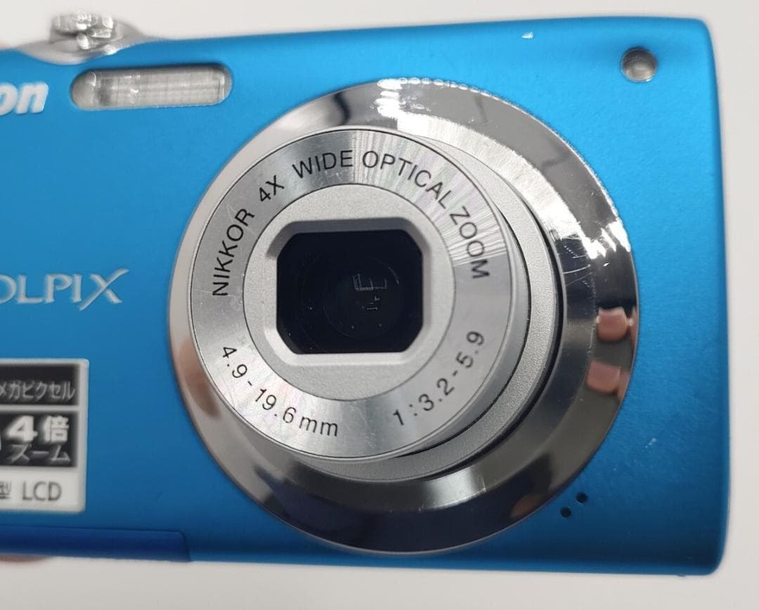 Nikon ニコン COOLPIX S3000 アクアブルー
