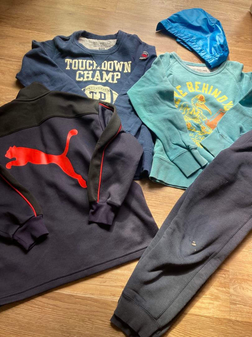 子供服 男の子 110120cm 130㎝まとめ売り　ナイキプーマ秋冬物