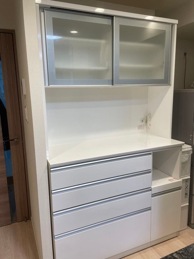 ま*★様 【送料込】ニトリ　レジューム 120 キッチンカウンター・カップボード