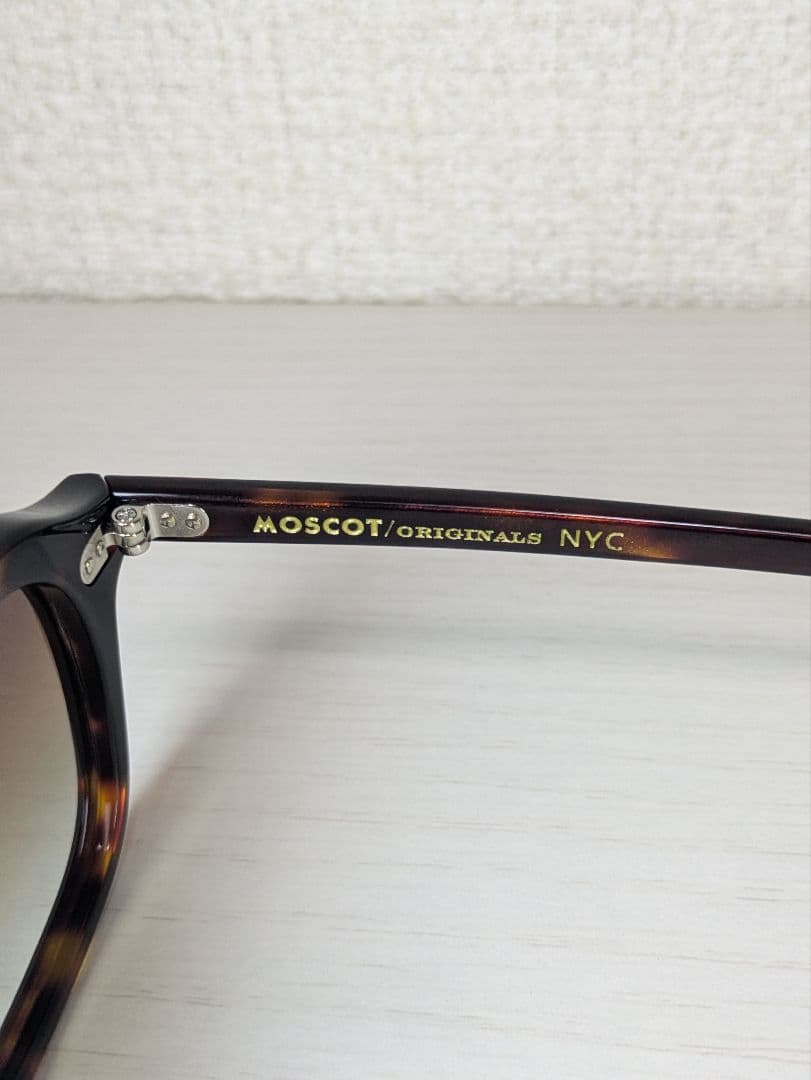 新品未使用 MOSCOT GATKES サングラス ブラウン 鼈甲
