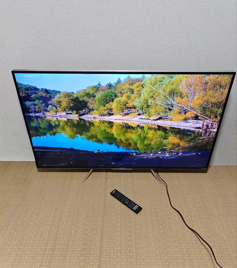 500GB HDD内蔵✔55型✨4K スマートテレビ ネット動画️⭕️地上波